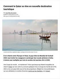 Qatar - Comment le Qatar se rêve en nouvelle destination touristique